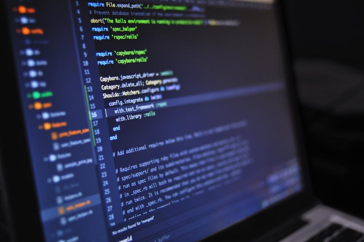 Custom software in development