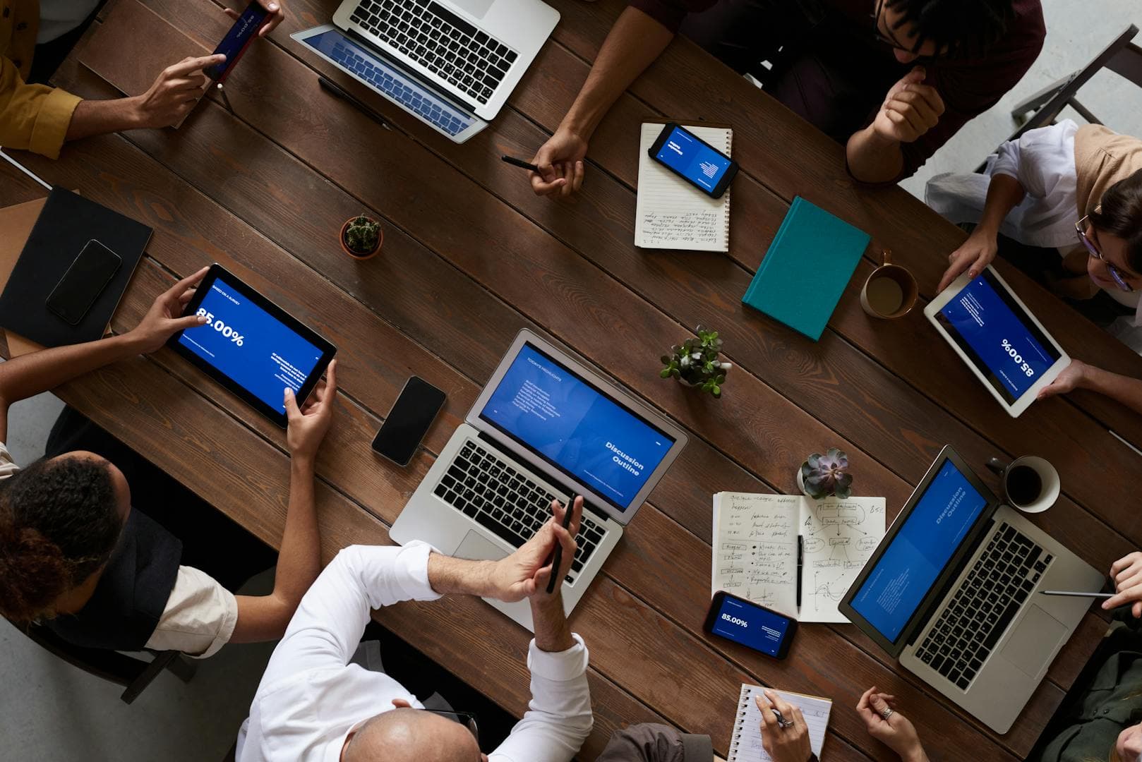 A project kickoff working session