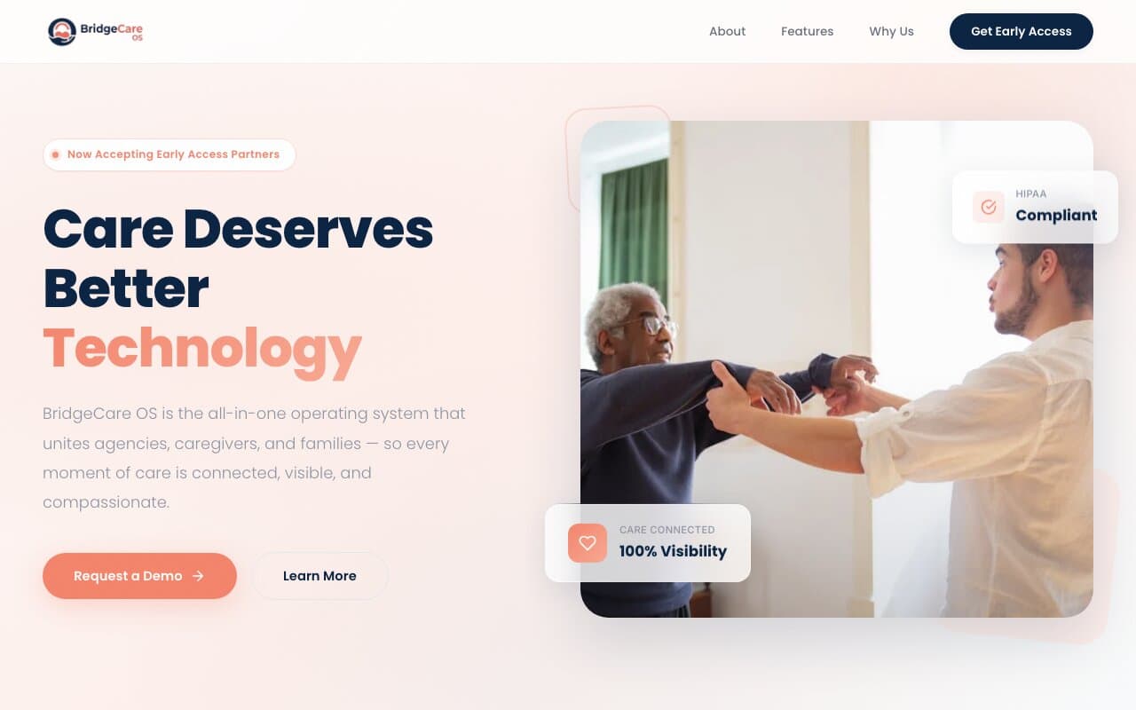 BridgeCare OS — Project Screenshot