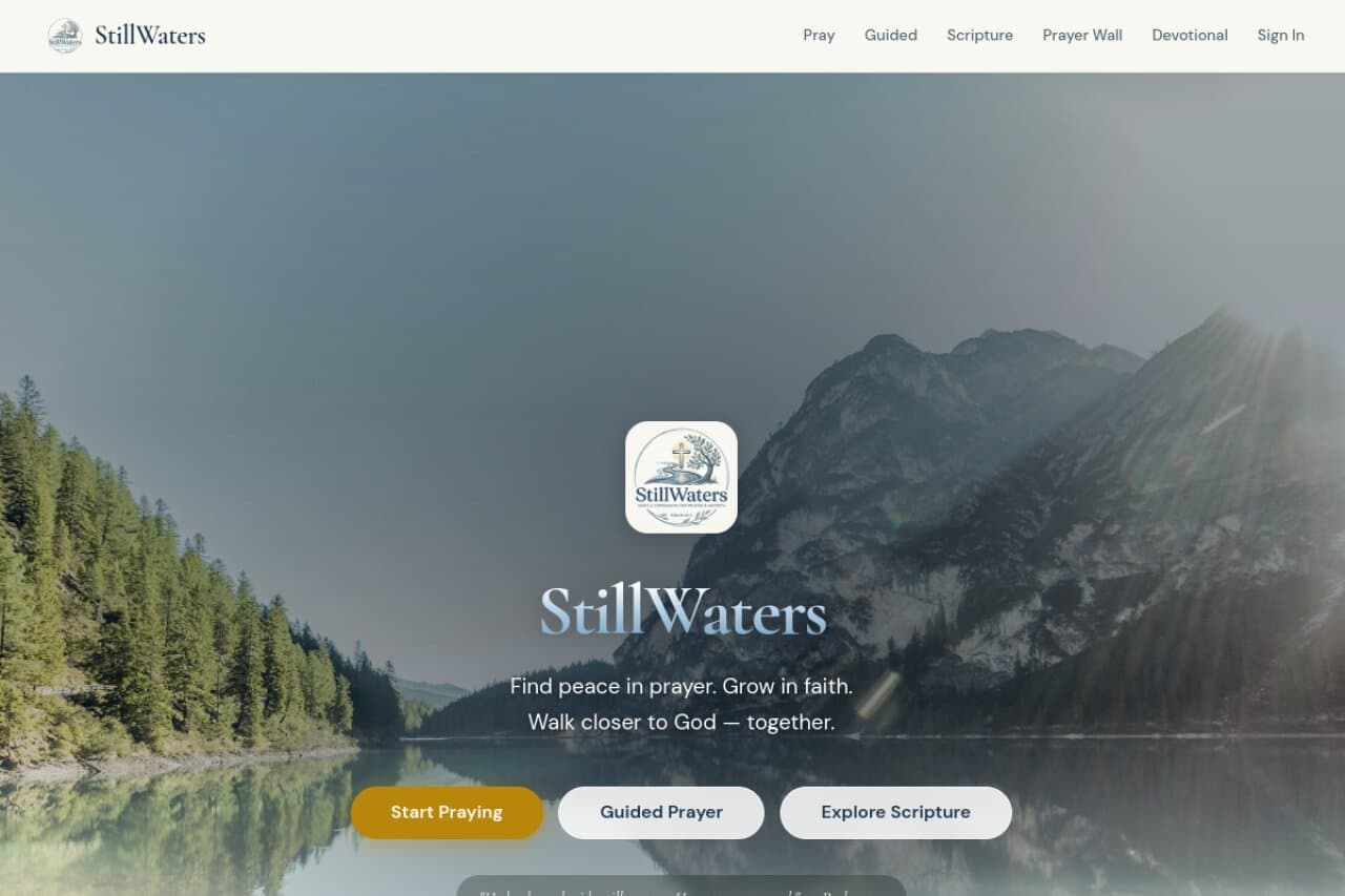 StillWaters — Project Screenshot