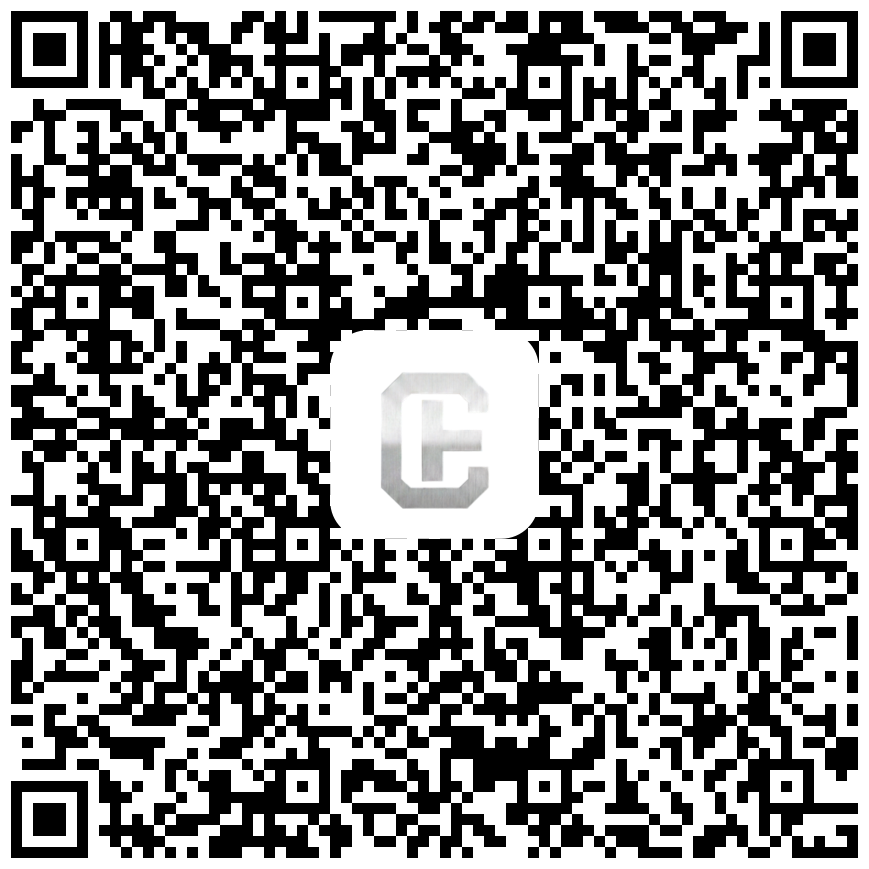 QR code that saves Champlin Enterprises, (815) 885-5509, to your phone contacts